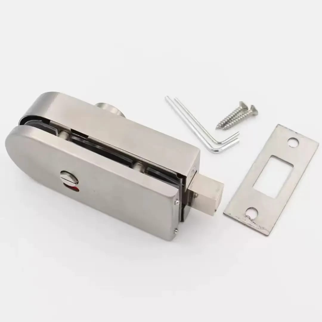Glass Door Patch Lock - Frameless Door Hardware