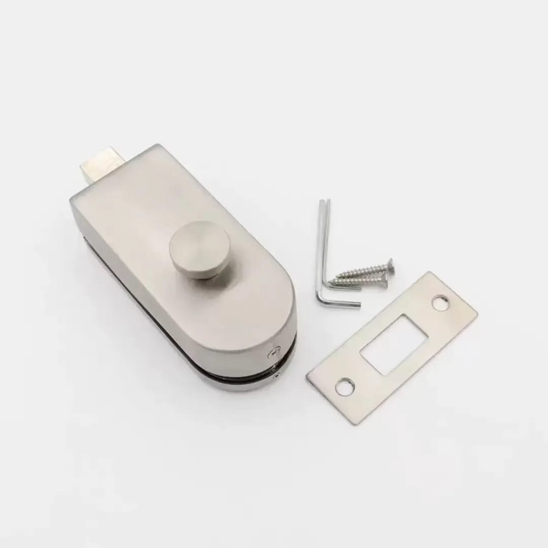 Glass Door Patch Lock - Frameless Door Hardware