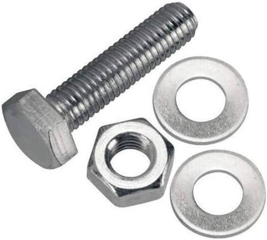Hex Bolt with Nuts and Washers