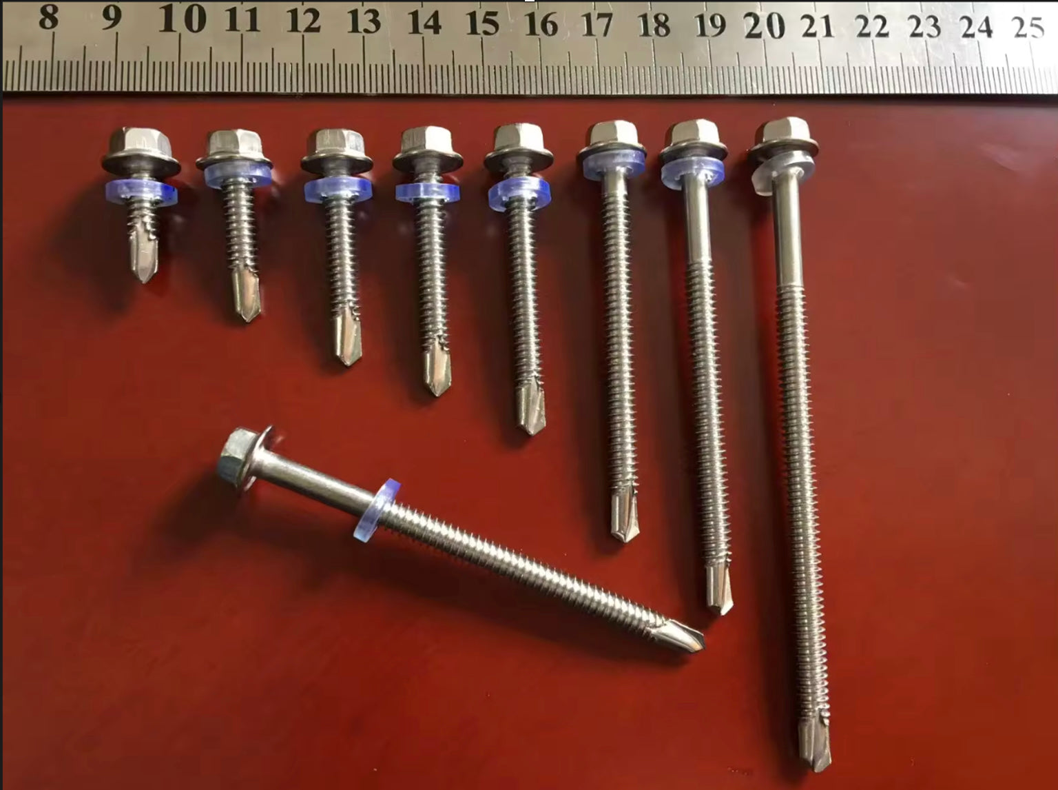 Self Drilling Hex Head Tek Screw DIN 7504