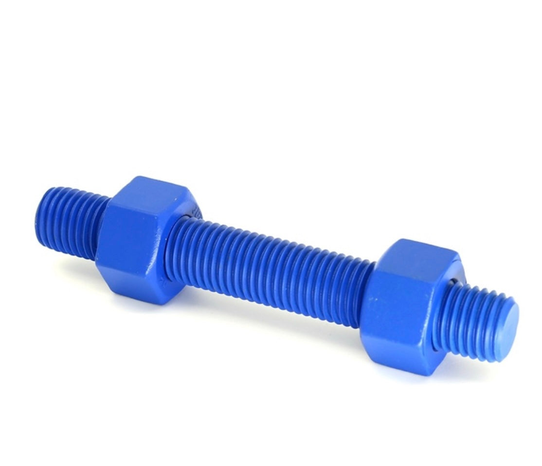 PTFE Stud Bolt with Nuts