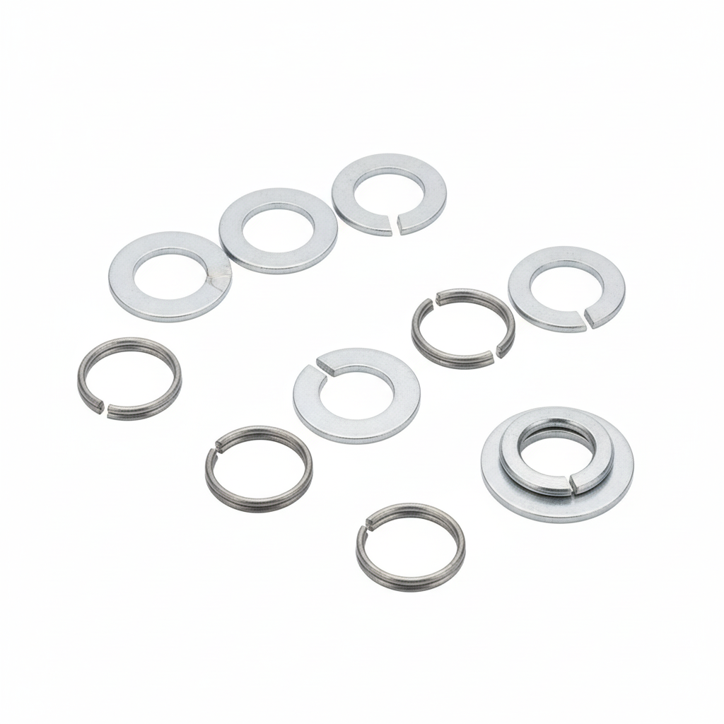 Spring Washer - Multiple Angles